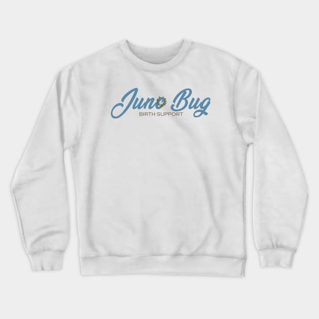 Junobug Doula Services Crewneck Sweatshirt by FahlDesigns